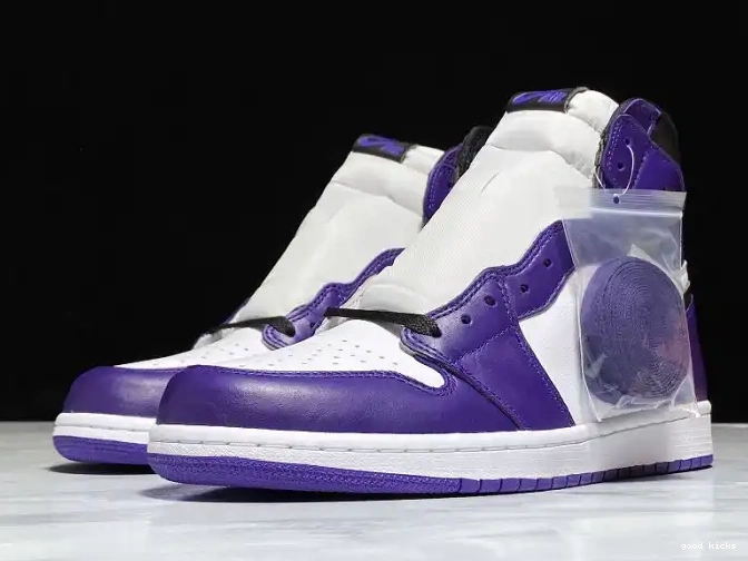 Cheap 1 Court Air 555088-500 Jordan Purple High OG 0512
